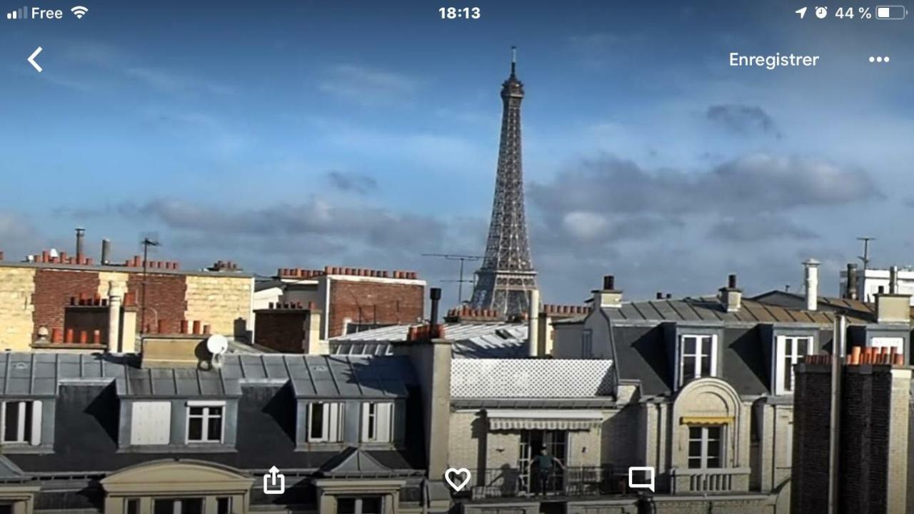 Eiffel Tower Studio Lacoste Parigi Esterno foto